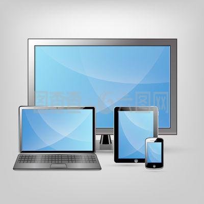 電子產品向量集